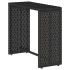 Set de muebles de jardín 5 pzas y cojines apilables