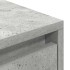 Mueble de TV gris hormigón 188,5x41x50 cm madera de