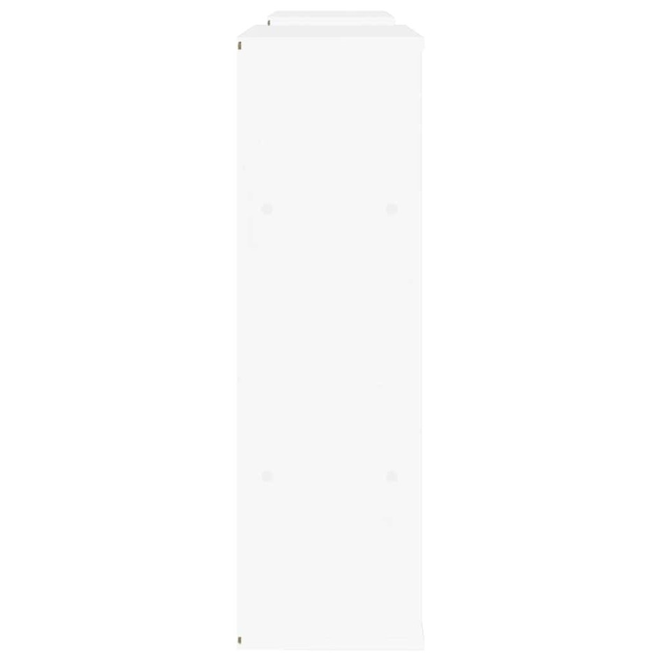 Muebles de TV 5 uds. con almacenaje ODDA blanco madera