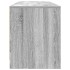 Mueble de TV Sonoma gris 188,5x41x50 cm madera de