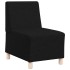 Sillón de tela negro 55
