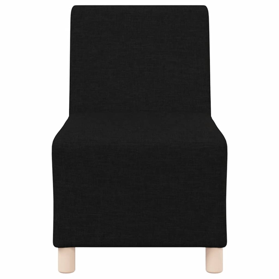 Sillón de tela negro 55
