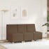 Sillón de tela marrón 55