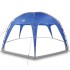 Tienda de fiesta impermeable azul
