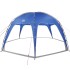Tienda de fiesta impermeable azul