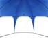 Tienda de fiesta impermeable azul