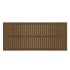 Cabecero cama pared madera maciza pino marrón miel 204x3x90