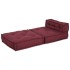 Puf modular tela granate 70x70x54