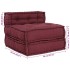 Puf modular tela granate 70x70x54