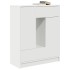 Aparador con cajones y puertas blanco 73x31x90
