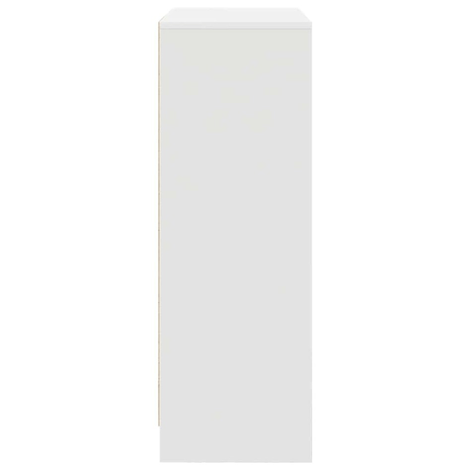 Aparador con cajones y puertas blanco 73x31x90