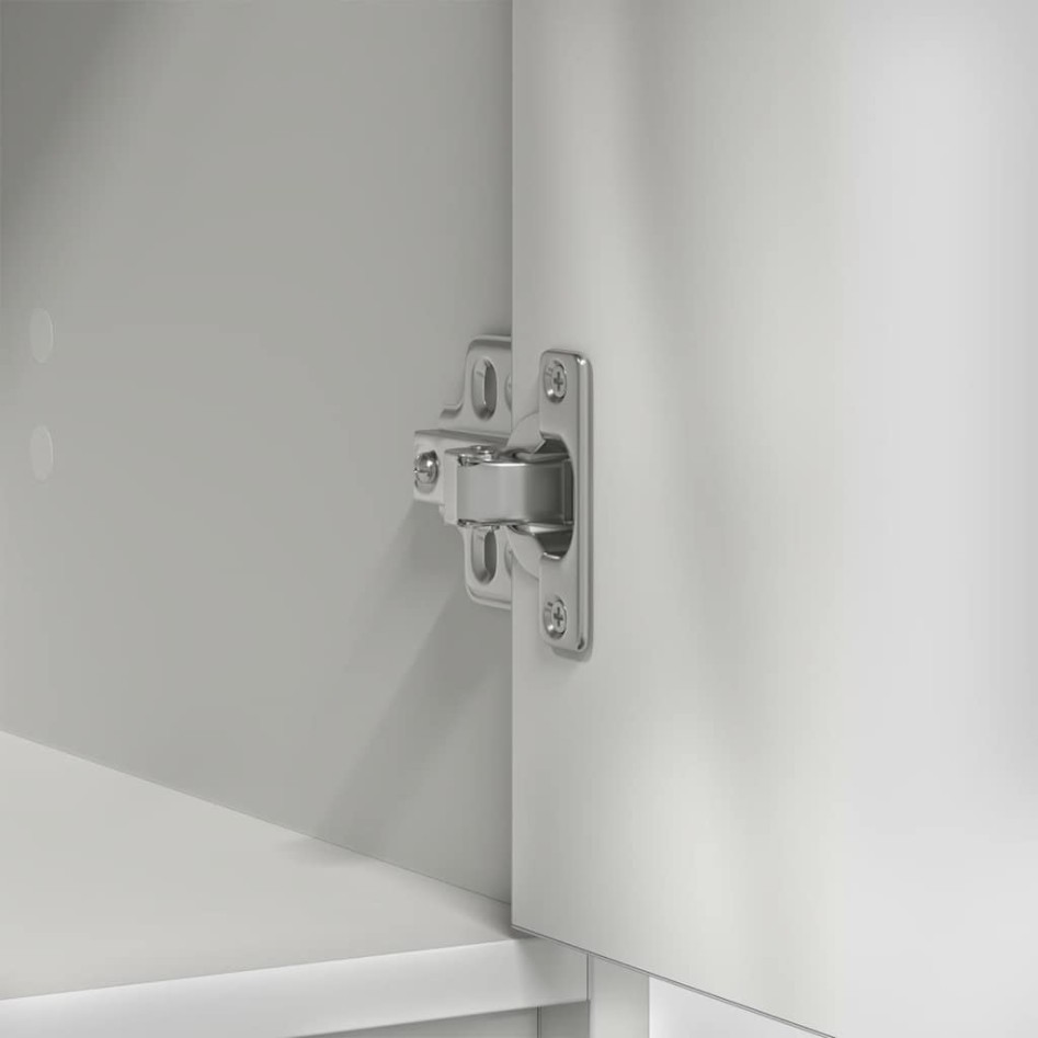 Aparador con cajones y puertas blanco 73x31x90