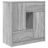 Aparador con cajones y puertas gris Sonoma 70,5x34x74,5