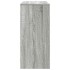 Aparador con cajones y puertas gris Sonoma 70,5x34x74,5