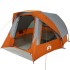 Tienda de campaña familiar 6 personas impermeable gris