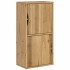 Muebles de TV 5 uds. con almacenaje ODDA madera maciza