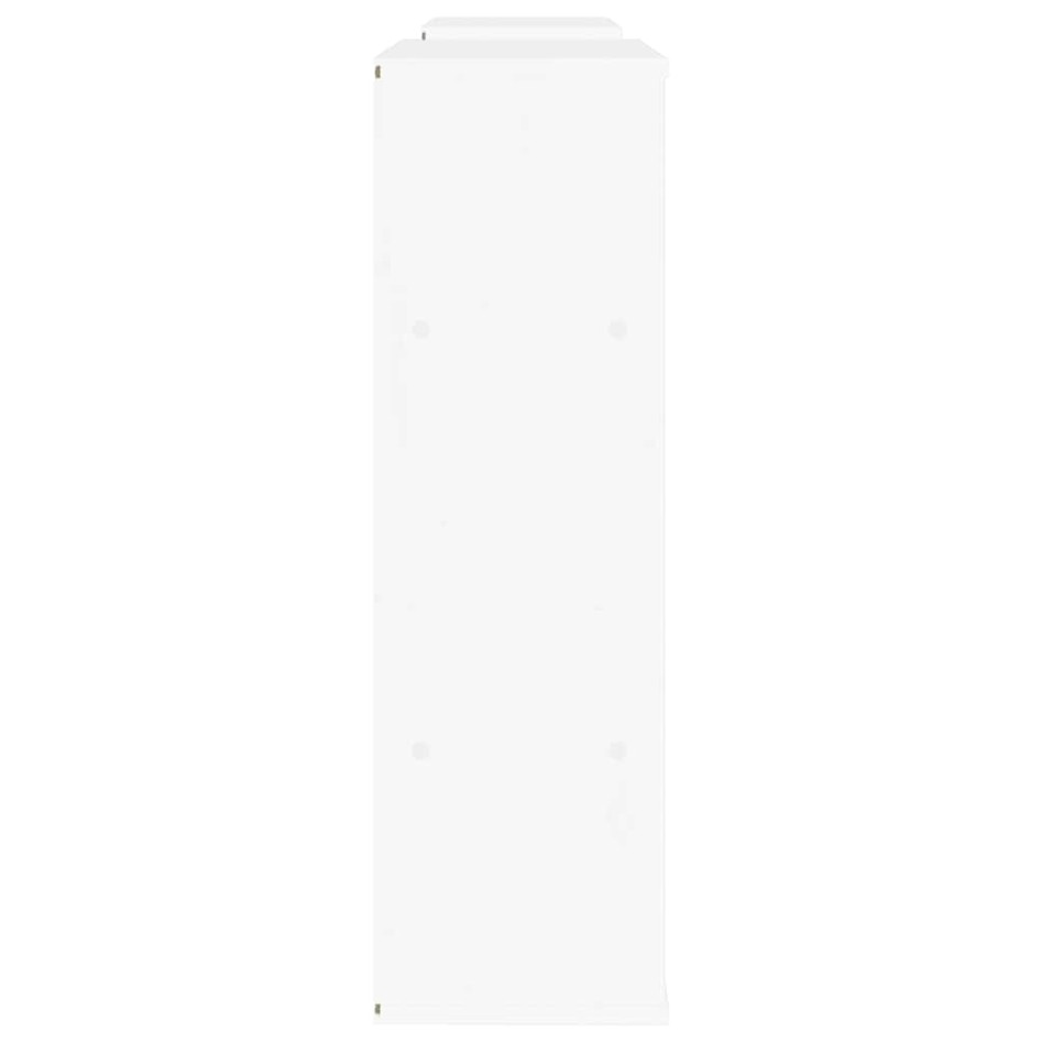 Muebles de TV 5 uds. con almacenaje ODDA blanco madera