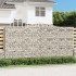 Cesta gaviones forma arco hierro galvanizado 400x50x200/220