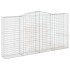 Cesta gaviones forma arco hierro galvanizado 400x50x200/220