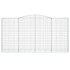 Cesta gaviones forma arco hierro galvanizado 400x50x200/220