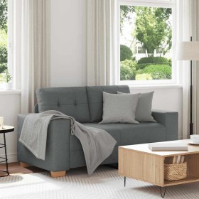 Sofá Loveseat gris oscuro 120 cm de