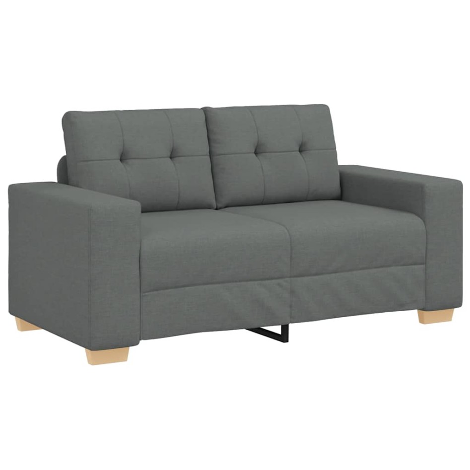 Sofá Loveseat gris oscuro 120 cm de