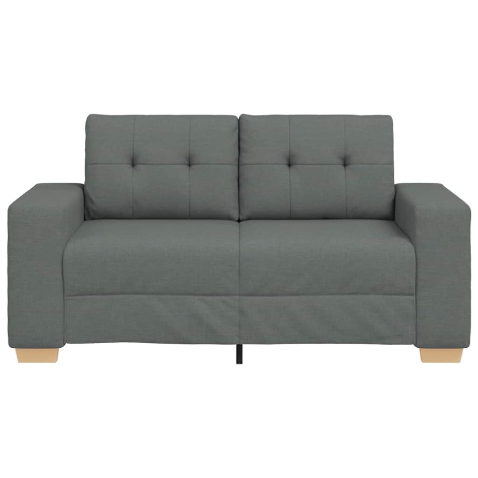 Sofá Loveseat gris oscuro 120 cm de