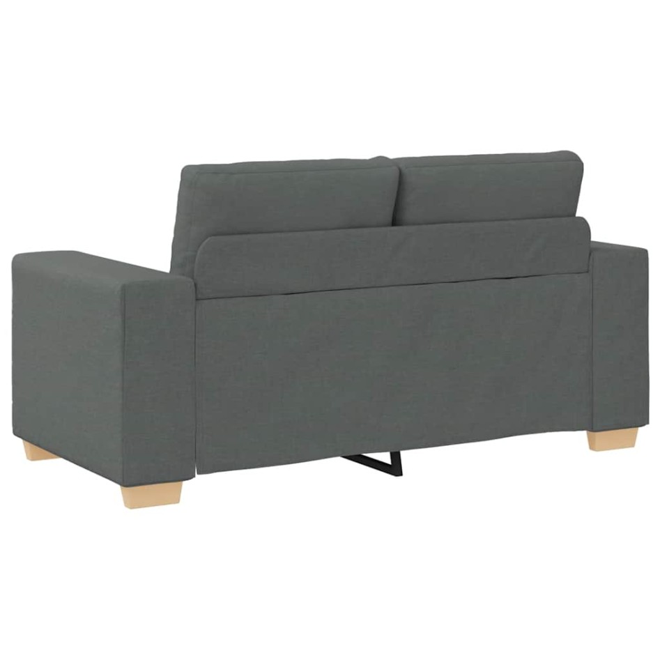 Sofá Loveseat gris oscuro 120 cm de