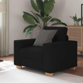 Sillón de tela negro 59
