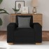 Sillón de tela negro 59