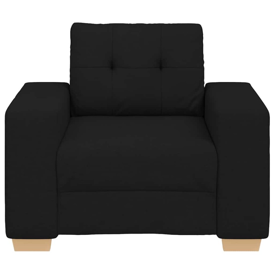 Sillón de tela negro 59