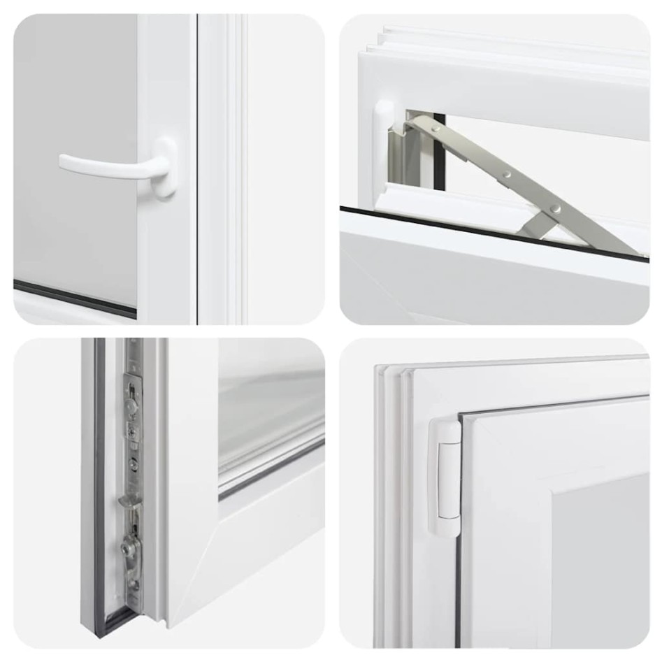 Ventana de sótano RISOR 60x60 cm oscilobatiente DIN