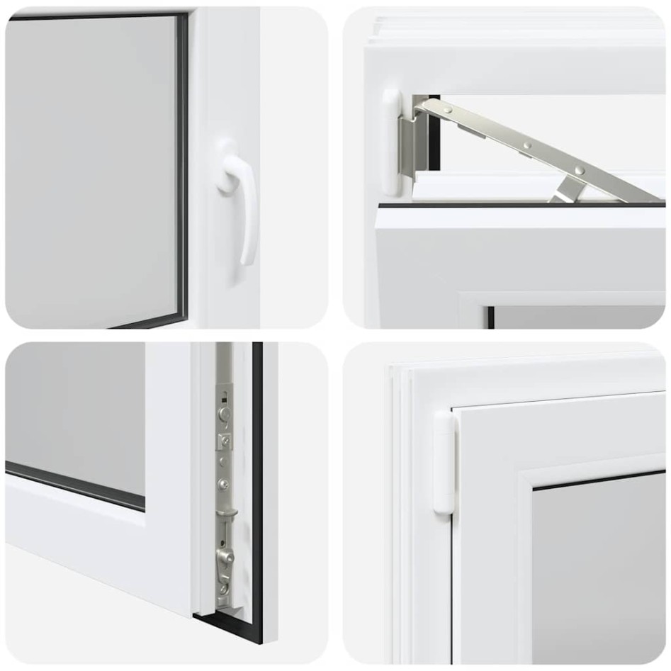 Ventana de sótano RISOR 90x60 cm oscilobatiente DIN