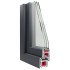 Ventana de sótano RISOR 90x60 cm oscilobatiente DIN