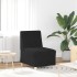 Sillón de terciopelo negro 55