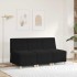 Sillón de terciopelo negro 55