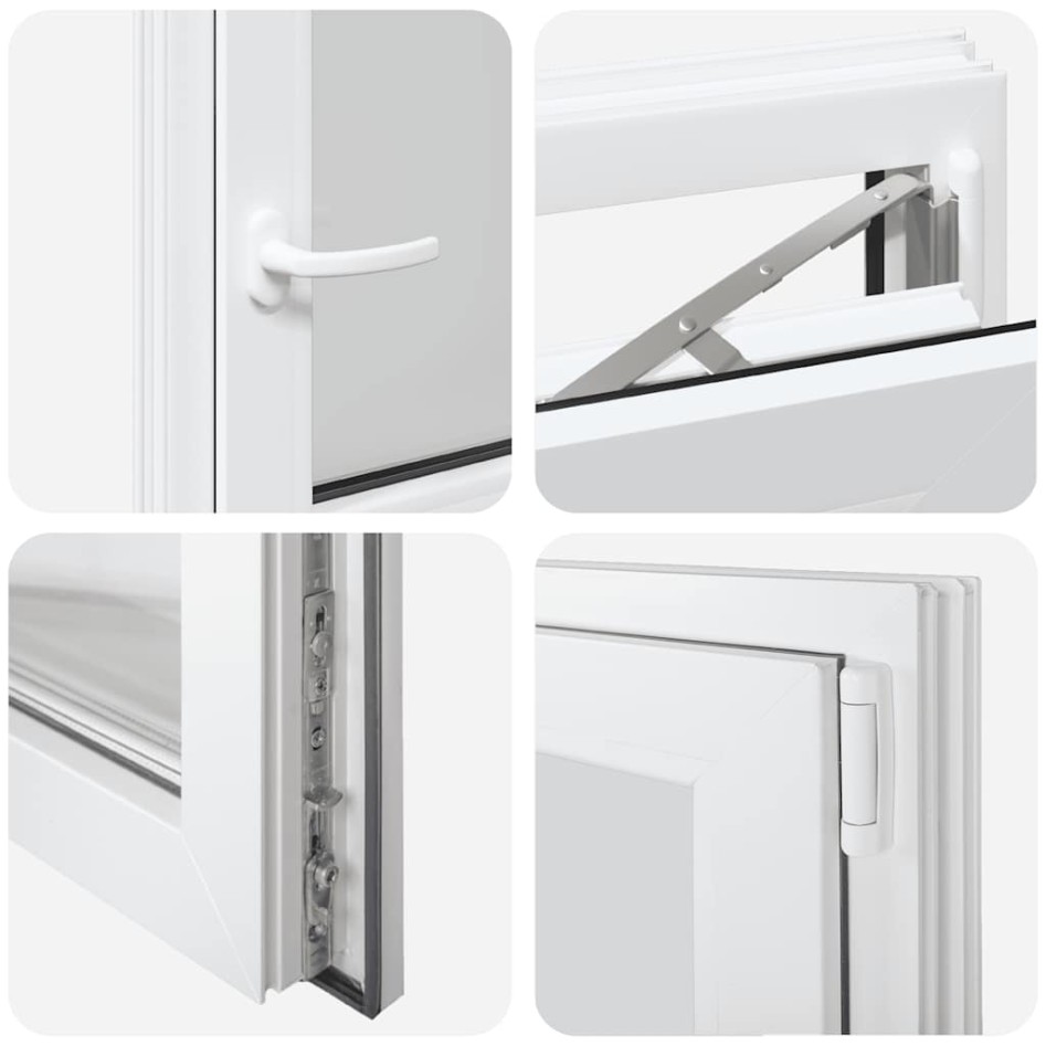 Ventana de sótano RISOR 60x60 cm oscilobatiente DIN