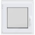 Ventana de sótano RISOR 60x60 cm oscilobatiente DIN