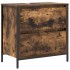 Set de muebles baño 2 pzas madera contrachapada roble