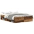 Estructura de cama sin colchón madera antigua 135x190