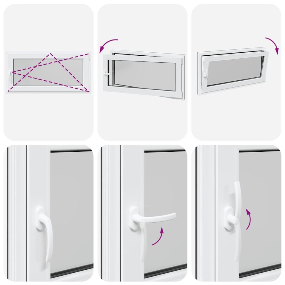 Ventana de sótano RISOR 120x60 cm oscilobatiente DIN