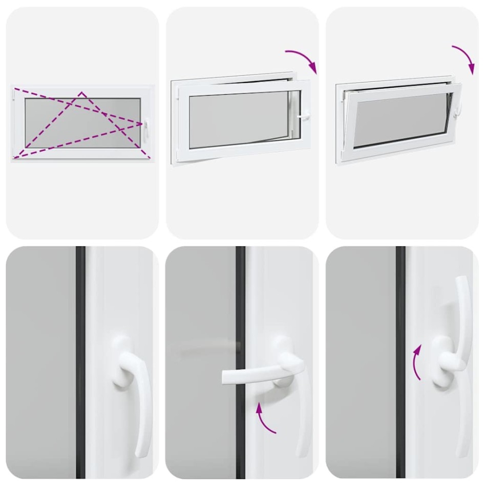 Ventana de sótano RISOR 110x60cm oscilobatiente DIN