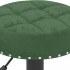 Taburetes de cocina 2 unidades terciopelo verde
