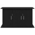 Soporte para acuario de madera de roble negro 101x41x58