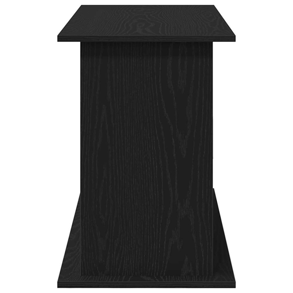 Soporte para acuario de madera de roble negro 101x41x58