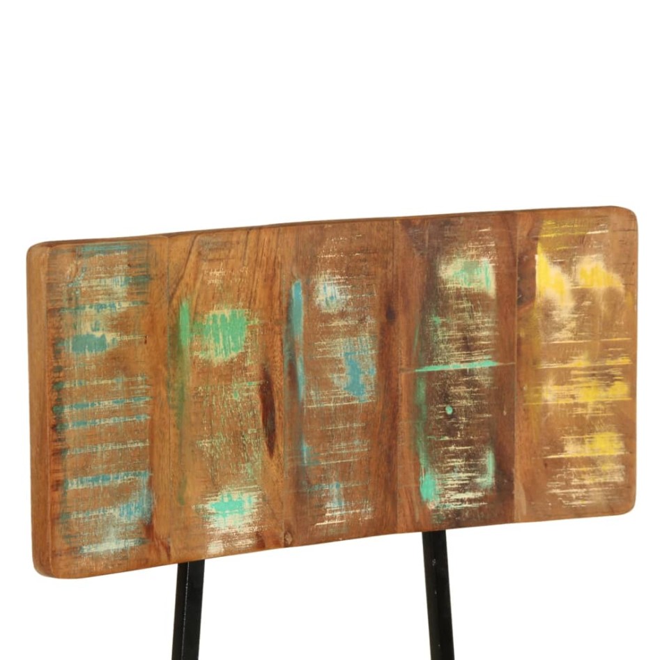 Sillas de comedor 2 unidades madera maciza