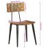 Sillas de comedor 2 unidades madera maciza