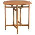 Comedor de jardín 5 piezas madera maciza de