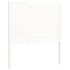 Estructura de cama individual con cabecero madera maciza