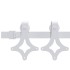 Puerta corredera con herrajes madera maciza de pino 80x210